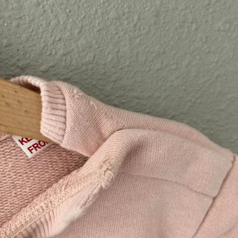 Zara Sisters Always Together Heart Sweatshirt - Pink - 4-5